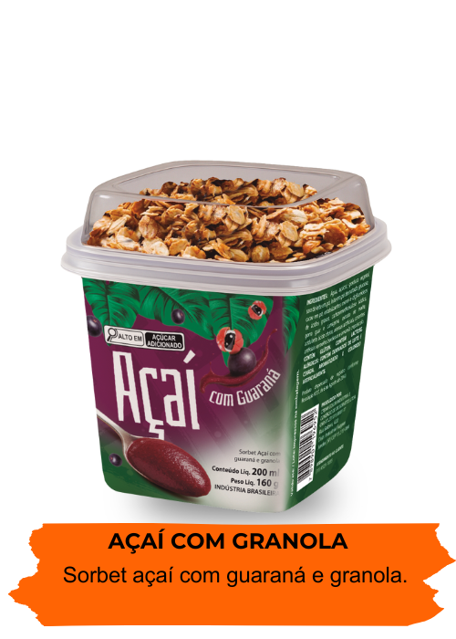 açaí com granola