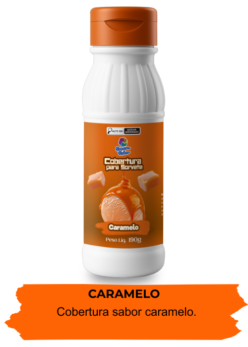 cobertura de caramelo