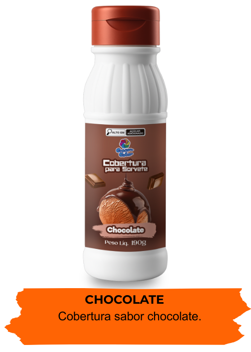 cobertura de chocolate