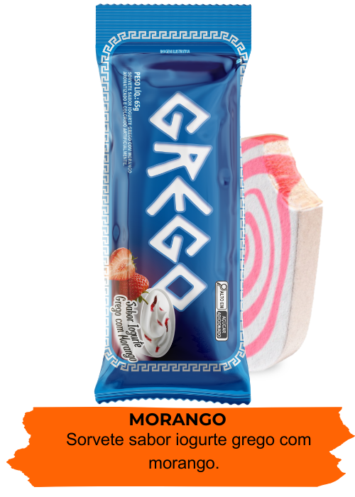 grego de morango